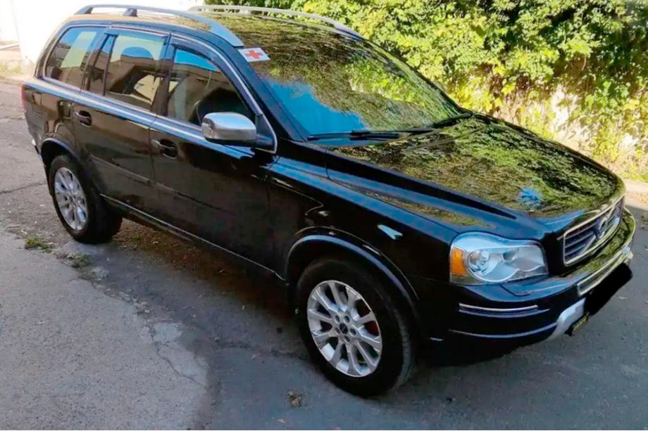 Volvo XC90 2002-2014 Windabweiser mit Chromleisten (4 Stk, HIC) Image