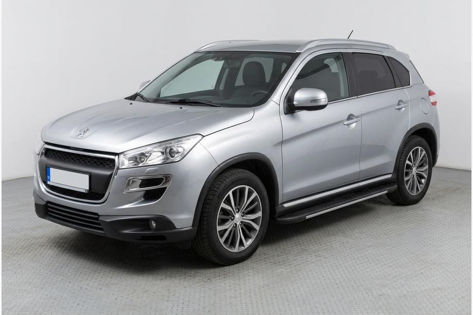 Peugeot 4008 2012-2017 Trittbretter Bosphorus Grey (2 Stk., Aluminium) Image