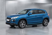 Peugeot 4008 2012-2017 Seitenschweller Maya Blue (2 Stk., Aluminium) Foto 1
