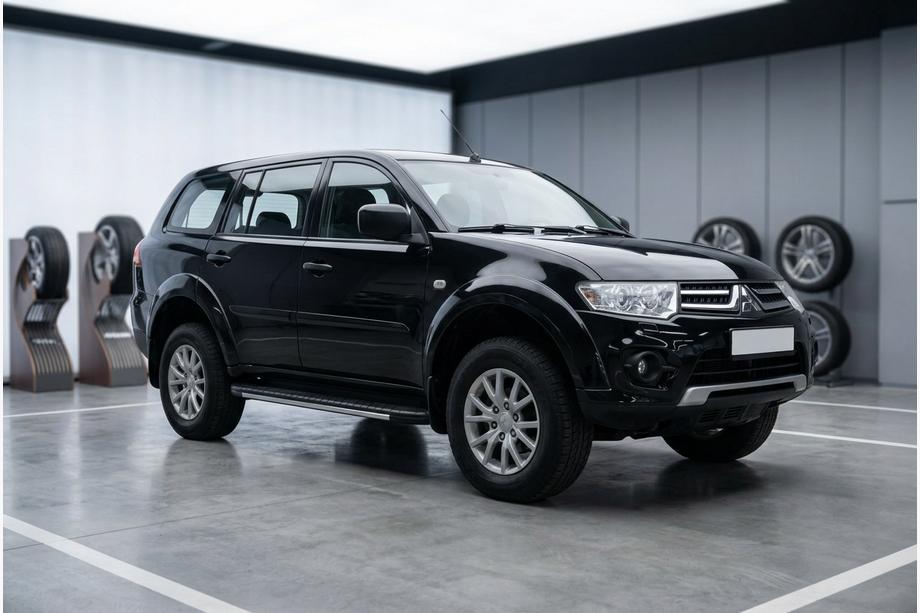 Mitsubishi Pajero Sport 2008-2015 Trittbretter Bosphorus Grey (2 Stk., Aluminium) Image