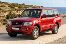 Mitsubishi Pajero Wagon III 1999-2006 Seitenschweller Maya Red (2 Stk., Aluminium) Foto 1