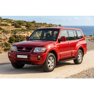Seitenschweller Maya Red (2 Stk., Aluminium) Mitsubishi Pajero Wagon III 1999-2006 Foto 1