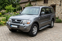Mitsubishi Pajero Wagon III 1999-2006 Seitenschweller Maydos V2 (2 Stk., Aluminium & Edelstahl) Foto 1
