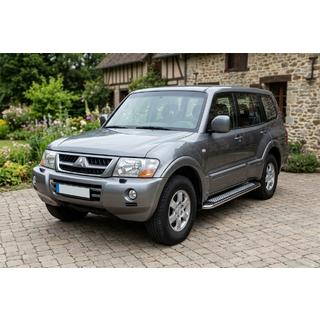 Seitenschweller Maydos V2 (2 Stk., Aluminium & Edelstahl) Mitsubishi Pajero Wagon III 1999-2006 Foto 1