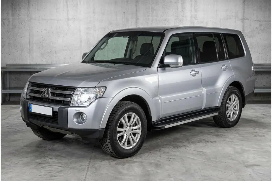 Mitsubishi Pajero Wagon IV 2006-2021 Seitenschweller Maya V1 (2 Stk., Aluminium) Image