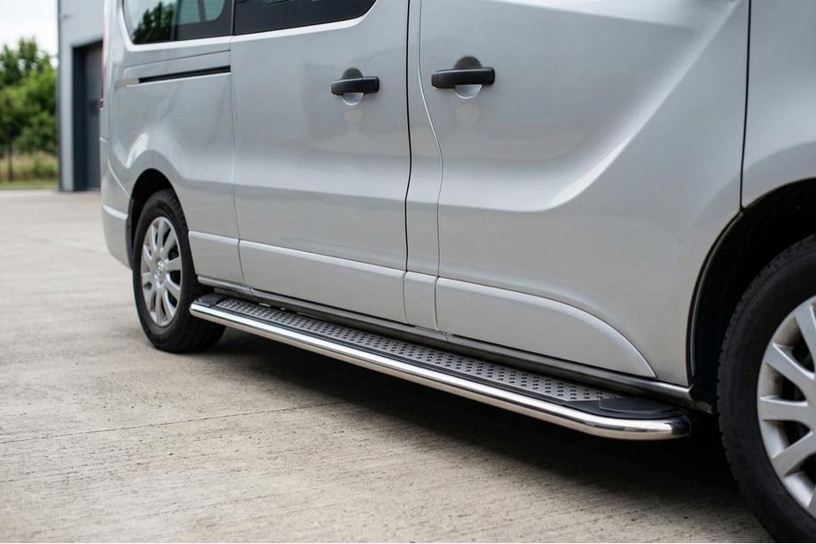 Renault Trafic 2001–2015 Trittbretter Maydos V2 (2 Stk., Aluminium) Image
