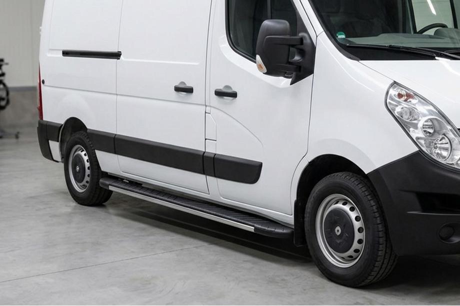 Nissan NV400 2010-2024 Trittbretter Bosphorus Grey (2 Stk., Aluminium) Image