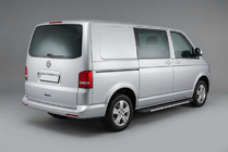 Volkswagen T5 2010-2015 Trittbretter Bosphorus Grey (2 Stk., Aluminium) Kurzer Radstand Foto 1
