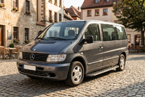 Mercedes Vito W638 1996-2003 Trittbretter Bosphorus Grey (2 Stk., Aluminium) Foto 1