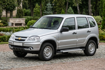 Chevrolet Niva 1998-2020 Seitenschweller New Vision Grey (2 Stk., Aluminium) Foto 1