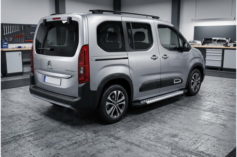 Citroen Berlingo/Multispace 2018- Seitenschweller New Vision Grey (2 Stk., Aluminium) Image