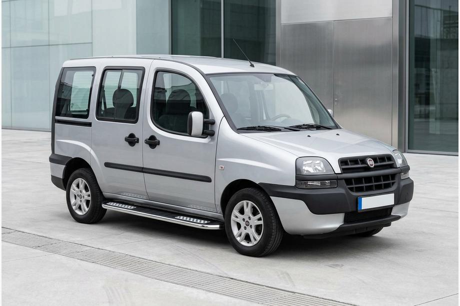 Fiat Doblo I 2001-2005 Seitenschweller Tayga V2 (2 Stk., Aluminium) Image