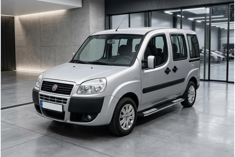 Fiat Doblo I 2005-2010 Seitenschweller Tayga V2 (2 Stk., Aluminium) Image