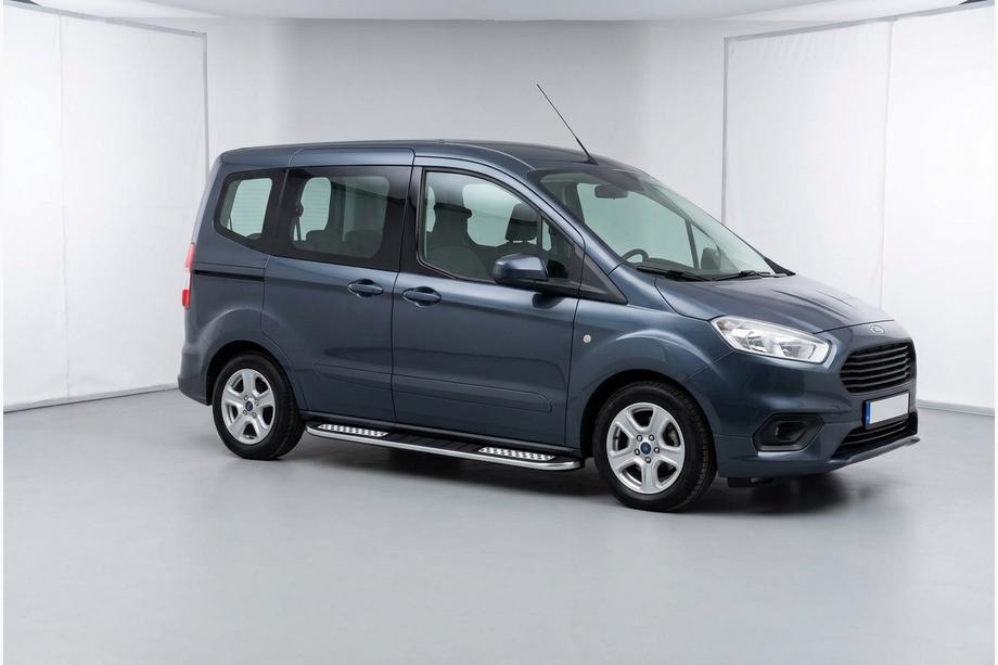 Ford Courier 2014-2023 Seitenschweller Tayga V2 (2 Stk., Aluminium) Image