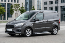 Ford Courier 2014-2023 Seitenschweller New Vision Grey (2 Stk., Aluminium) Foto 1
