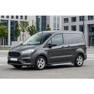Seitenschweller New Vision Grey (2 Stk., Aluminium) Ford Courier 2014-2023 Foto 1
