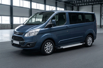 Ford Custom 2013-2022 Seitenschweller New Vision Grey (2 Stk., Aluminium) Langer Radstand Foto 1