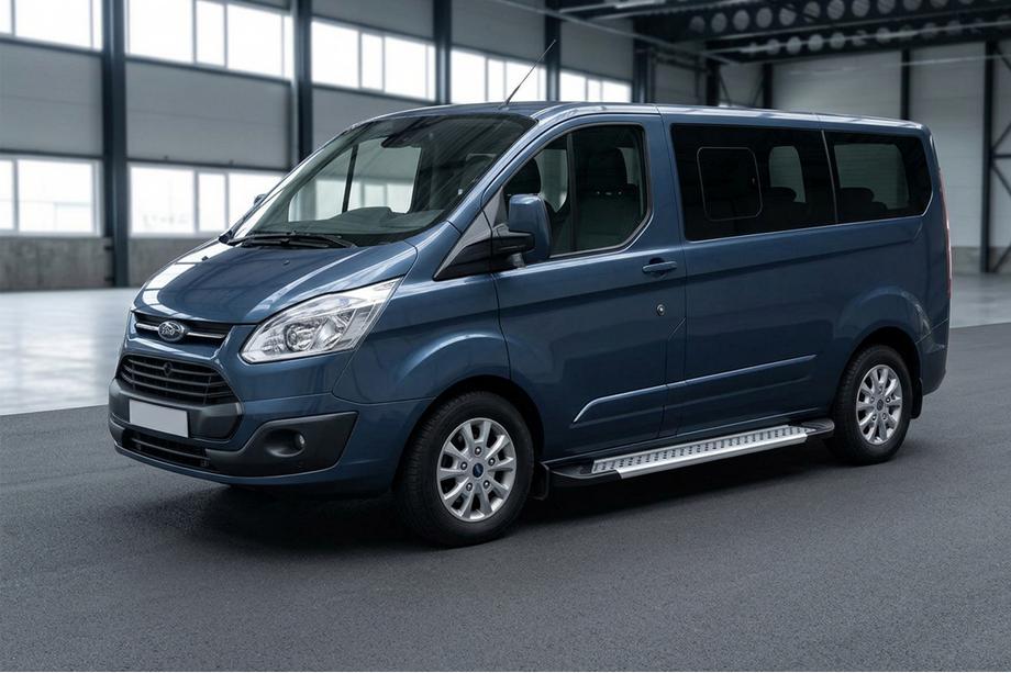 Ford Custom 2013-2022 Seitenschweller New Vision Grey (2 Stk., Aluminium) Langer Radstand Image