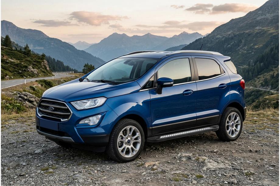 Ford Ecosport 2013-2022 Seitenschweller New Vision Black (2 Stk., Aluminium) Image