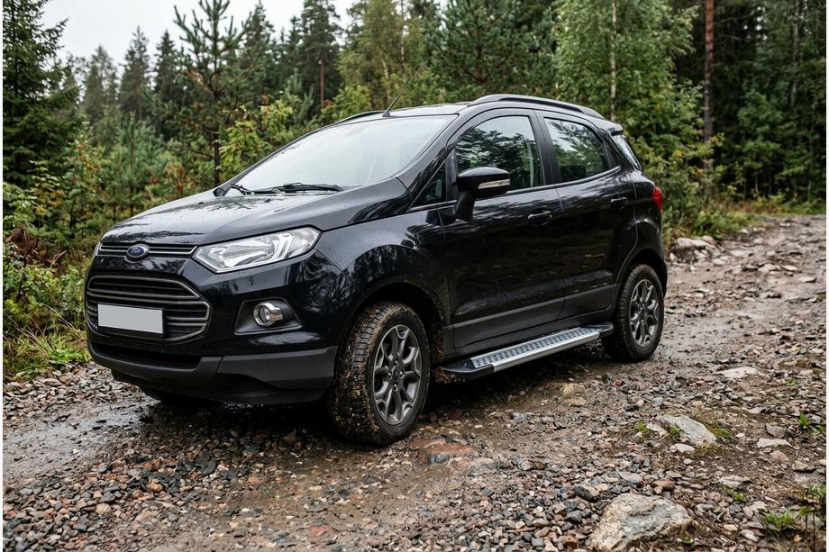 Ford Ecosport 2013-2022 Seitenschweller New Vision Grey (2 Stk., Aluminium) Image