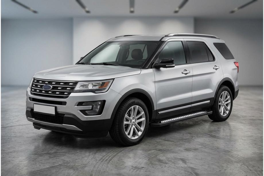 Ford Explorer 2011-2019 Seitenschweller New Vision Black (2 Stk., Aluminium) Image