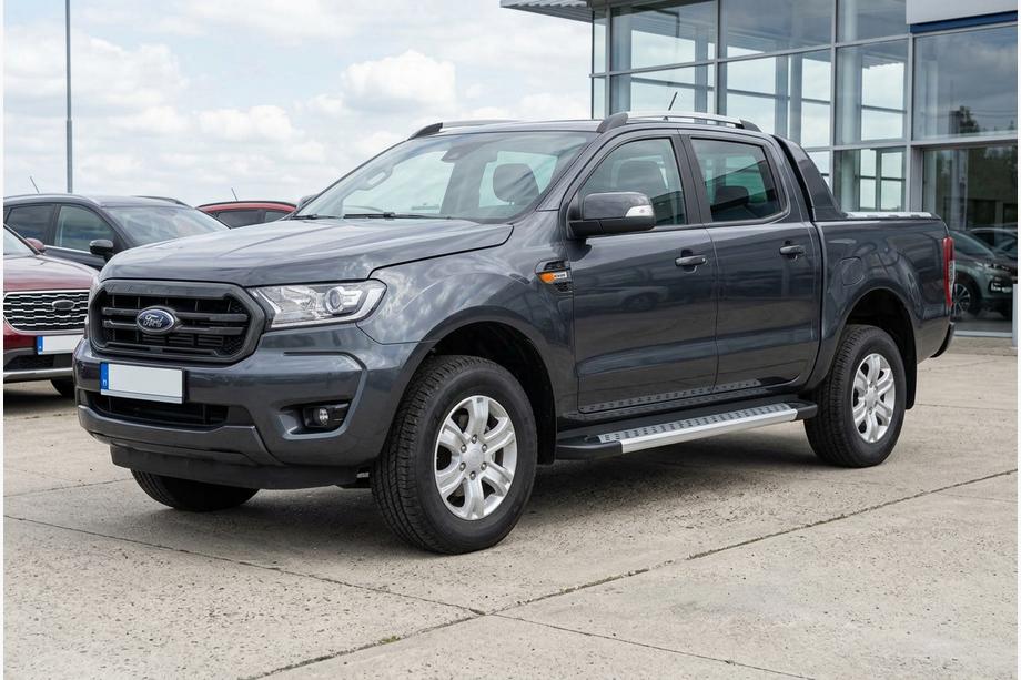 Ford Ranger 2011–2022 Seitenschweller New Vision Grey (2 Stk., Aluminium) Image