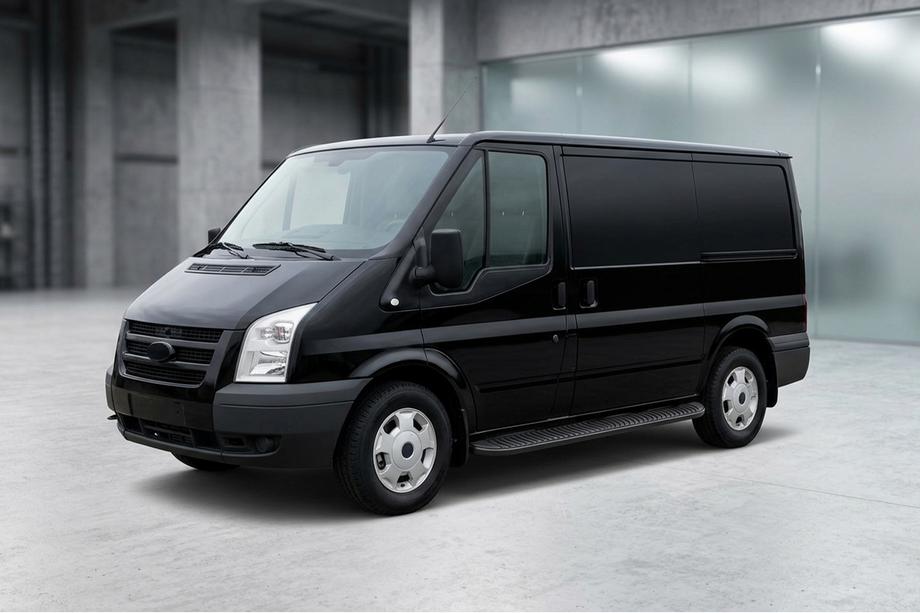 Ford Transit 2000–2014 Seitenschweller Tayga Black (2 Stk., Aluminium) Image