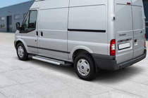 Ford Transit 2000–2014 Seitenschweller New Vision Grey (2 Stk., Aluminium) L2 (mittlerer Radstand) Foto 1