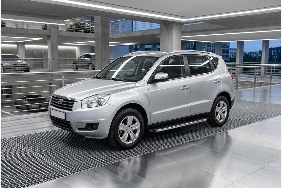 Geely Emgrand X7 2011- Seitenschweller BlackLine (2 Stk., Aluminium) Image