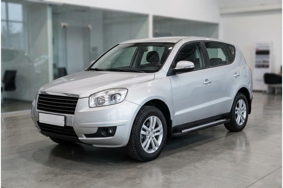 Geely Emgrand X7 2011- Seitenschweller New Vision Black (2 Stk., Aluminium) Image