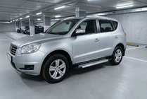 Geely Emgrand X7 2011- Seitenschweller New Vision Grey (2 Stk., Aluminium) Foto 1