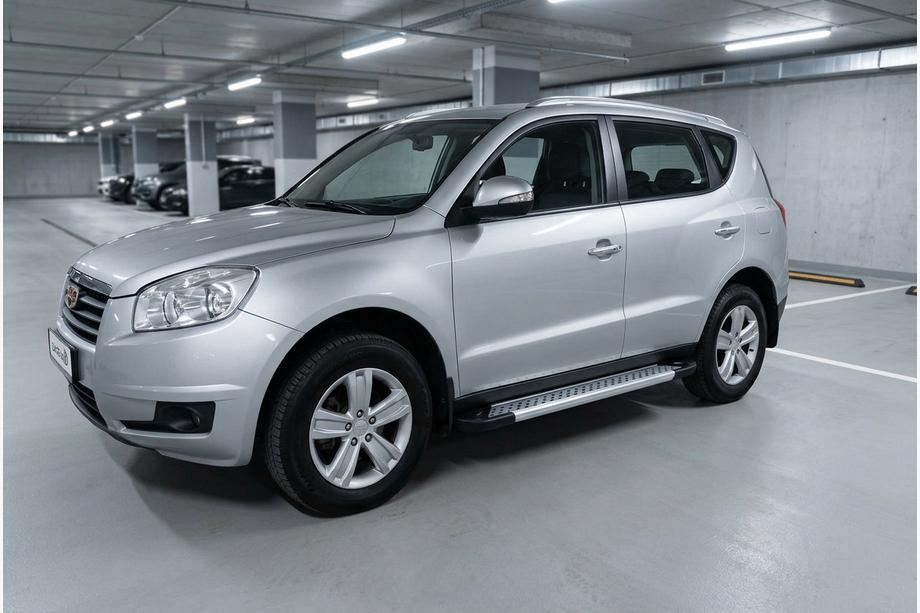 Geely Emgrand X7 2011- Seitenschweller New Vision Grey (2 Stk., Aluminium) Image