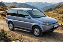 Honda HR-V 1998-2006 Seitenschweller BlackLine (2 Stk., Aluminium) Foto 1
