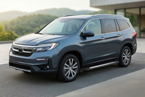 Honda Pilot 2015-2022 Seitenschweller New Vision Black (2 Stk., Aluminium) Foto 1