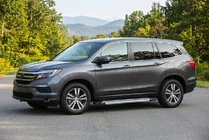 Honda Pilot 2015-2022 Seitenschweller New Vision Grey (2 Stk., Aluminium) Foto 1