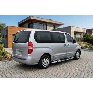 Seitenschweller Tayga V2 (2 Stk., Alu) Hyundai H300, H1, Starex 2008-2020 Foto 1