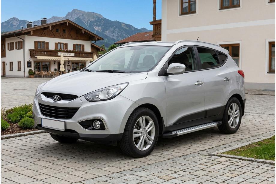 Hyundai IX-35 2010-2015 Seitenschweller New Vision Grey (2 Stk., Aluminium) Image