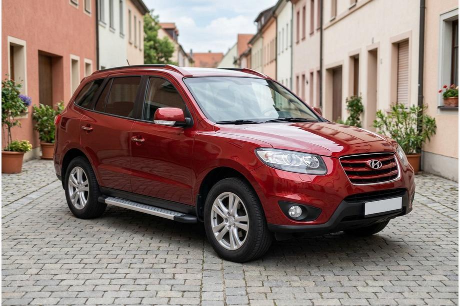 Hyundai Santa Fe 2 2006-2012 Seitenschweller New Vision Grey (2 Stk., Aluminium) Image