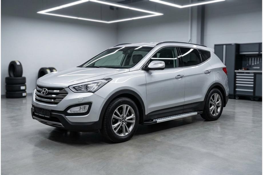 Hyundai Santa Fe 3 2012-2018 Seitenschweller New Vision Grey (2 Stk., Aluminium) Image