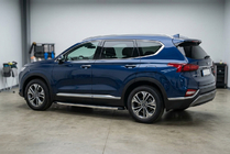 Hyundai Santa Fe 4 2018-2023 Seitenschweller BlackLine (2 Stk., Aluminium) Foto 1