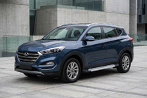 Hyundai Tucson TL 2016-2021 Seitenschweller New Vision Grey (2 Stk., Aluminium) Foto 1
