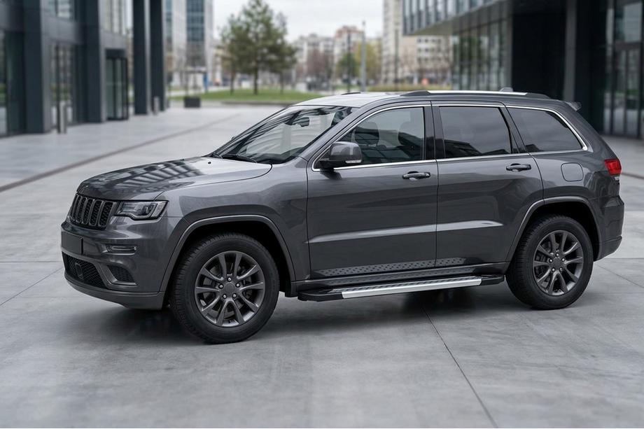 Jeep Grand Cherokee WK2 2010-2021 Seitenschweller New Vision Grey (2 Stk., Aluminium) Image