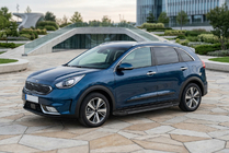 Kia Niro 2016–2021 Seitenschweller RedLine Black (2 Stk., Aluminium) Foto 1