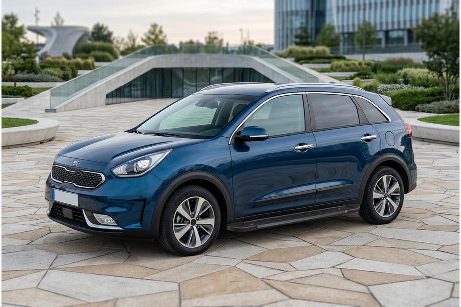 Kia Niro 2016–2021 Seitenschweller RedLine Black (2 Stk., Aluminium) Image
