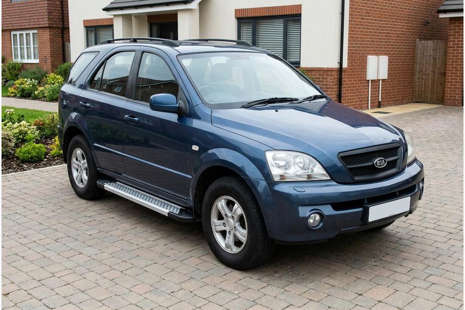 Kia Sorento I BL 2002-2009 Seitenschweller New Vision Grey (2 Stk., Aluminium) Image