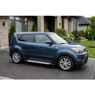 Seitenschweller New Vision Grey (2 Stk, Aluminium) Kia Soul II 2013-2018 Foto 1