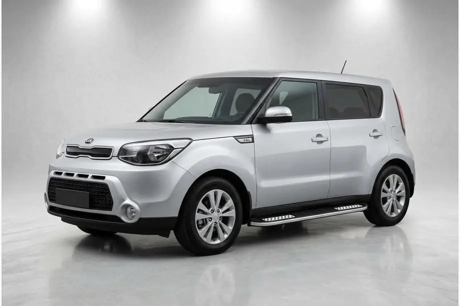 Kia Soul II 2013-2018 Seitenschweller Tayga V2 (2 Stk., Aluminium) Image