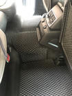 Audi Q7 2005-2015 EVA Fußmatten (schwarz) 3 Reihen (6 Matten) Foto 6
