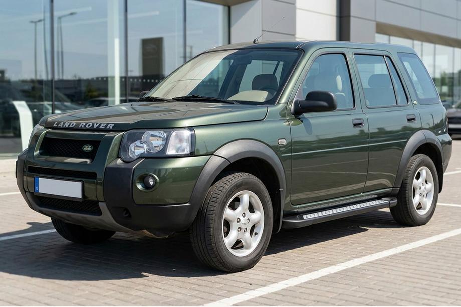 Land Rover Freelander I 1997-2006 Seitenschweller New Vision Black (2 Stk, Aluminium) Image