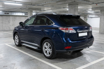 Lexus RX 2009-2015 Seitenschweller Allmond Grey (2 Stk, Aluminium) Foto 1